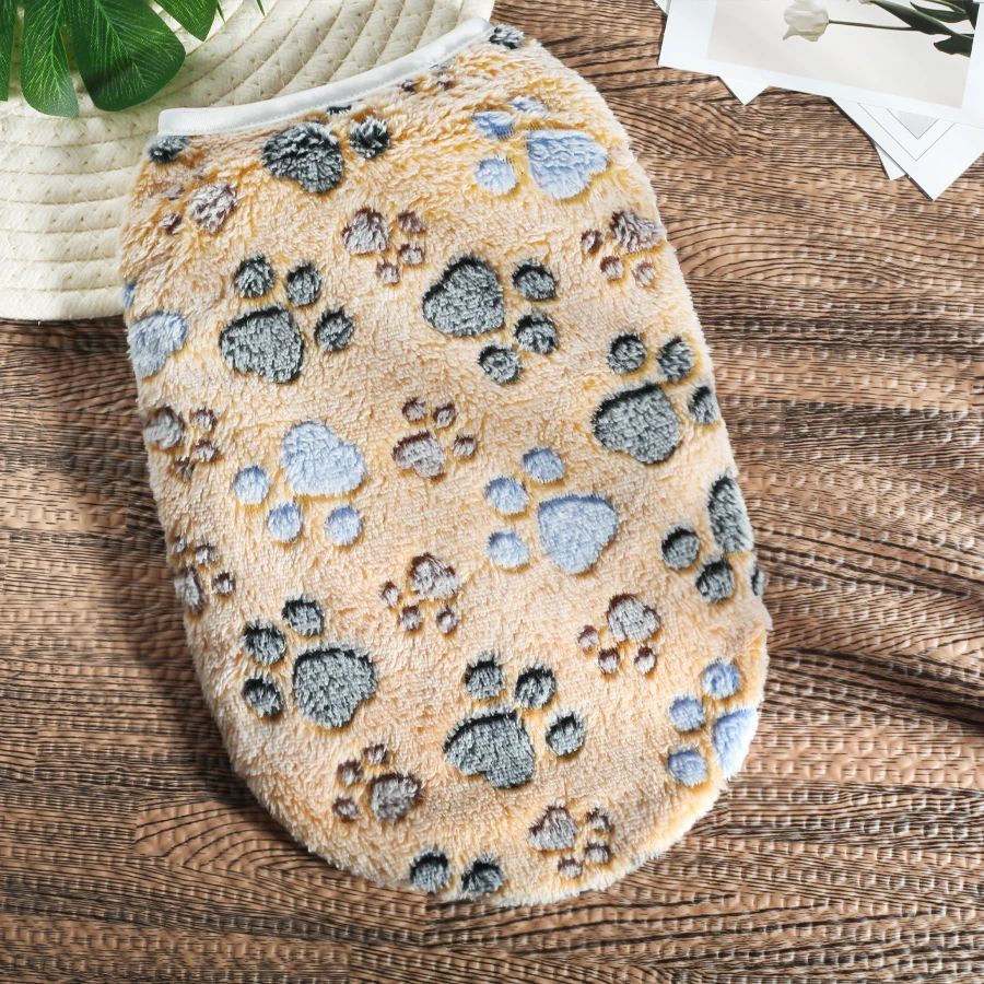 Chaleco cálido de franela para mascotas para otoño e invierno, imprescindible para mantener los mascotas al calor en todo el invierno en casa y al salir - imagen 4