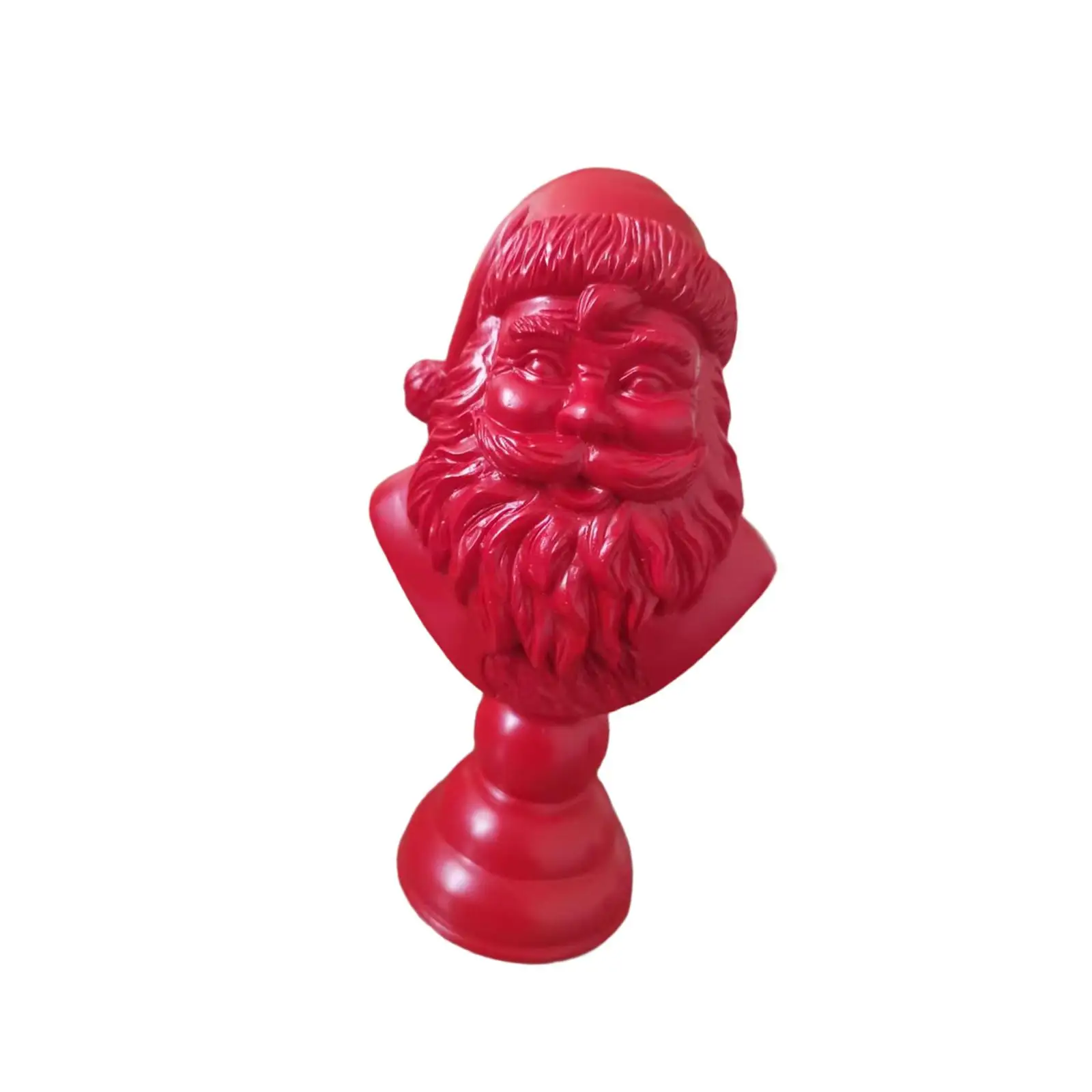 Santa Figure Half Body Statue Crafts Resin Sculpture Christmas Decoration for Counter Santa Figure Half Body Statue Crafts Resin Sculpture Christmas Decoration for Counter