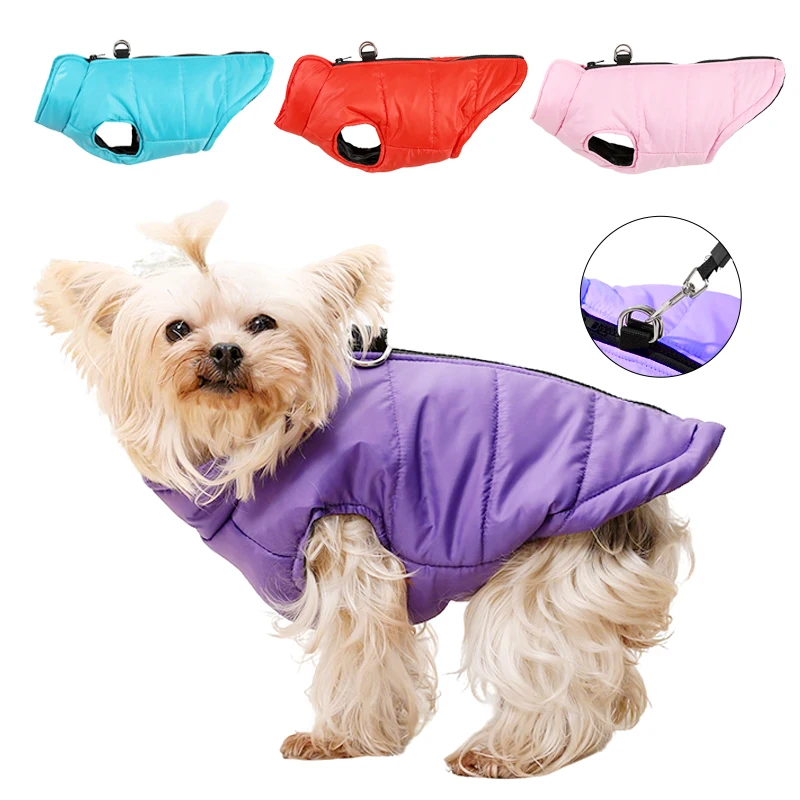 Ropa cálida de invierno para perros pequeños y medianos, chaqueta impermeable y acogedora para cachorros, disfraz de Bulldog Francés, abrigo Yorkie, monos
