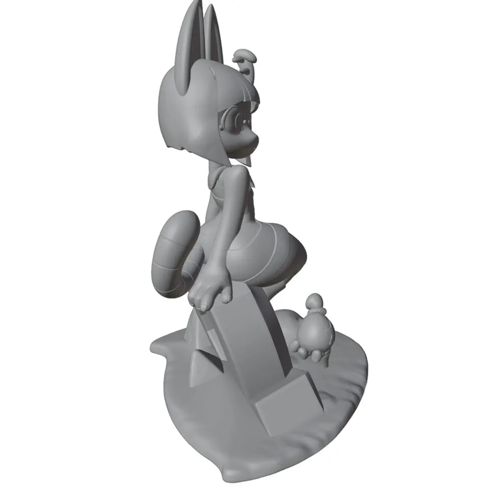 Figura estatua anime 3D desmontable sin montar ni pintar - imagen 5
