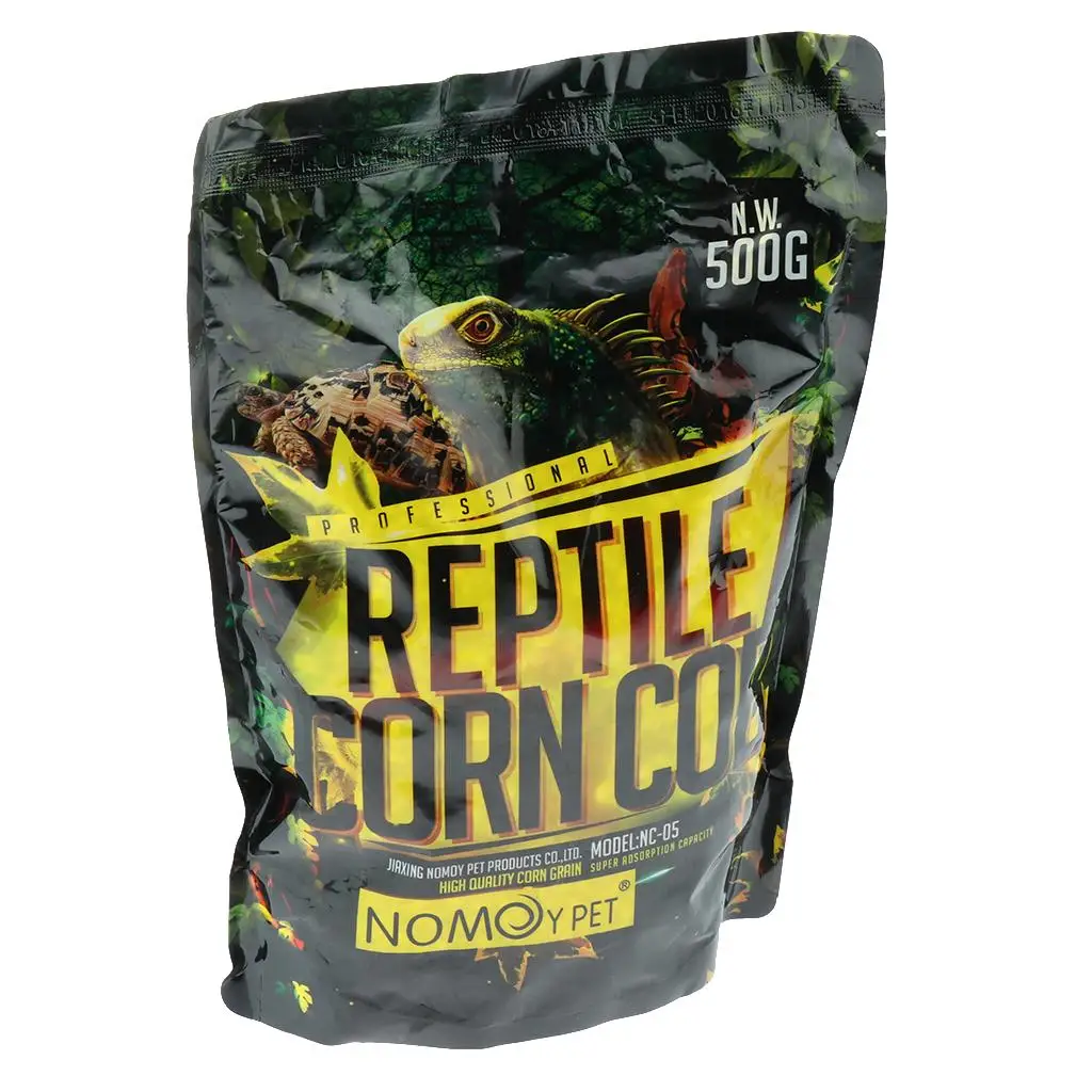 500g Breathable Odorless Corn Cob Fiber Mat Tortoise Pet Reptile Bedding Liner