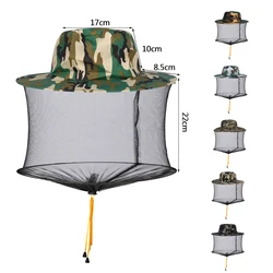 Gorro protector antimosquitos con malla para gatos y perros exteriores