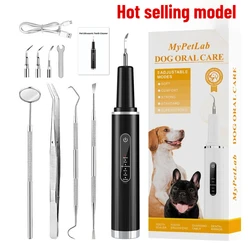 Limpiador dental ultrasónico para perros y gatos – Kit elimina sarro