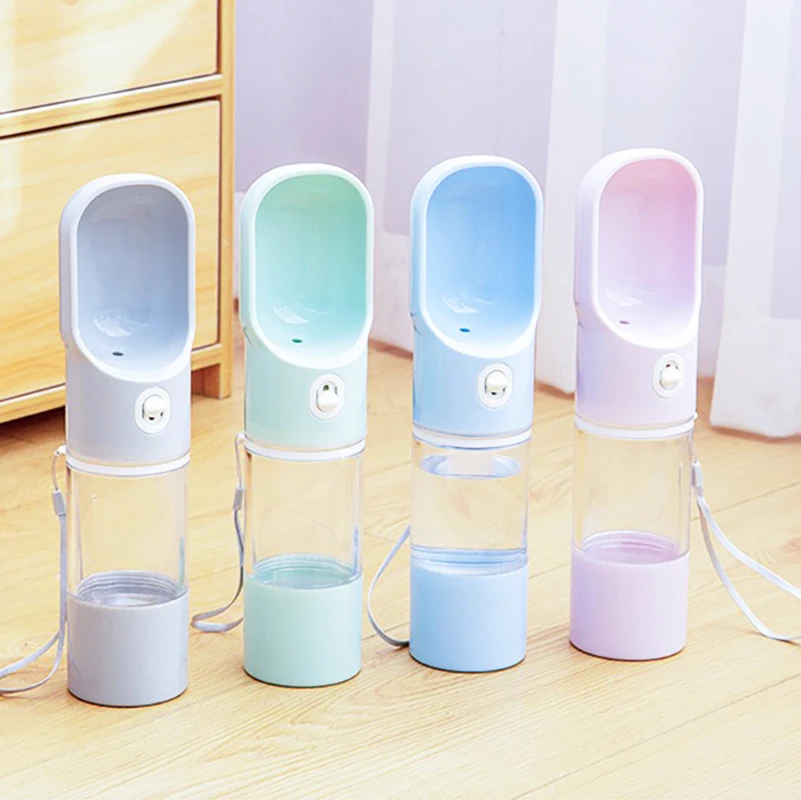 Botella de agua portátil para mascotas, tazón de viaje para cachorros, perros y gatos, dispensador de comida al aire libre, alimentador para perros pequeños y grandes, producto para mascotas - imagen 4