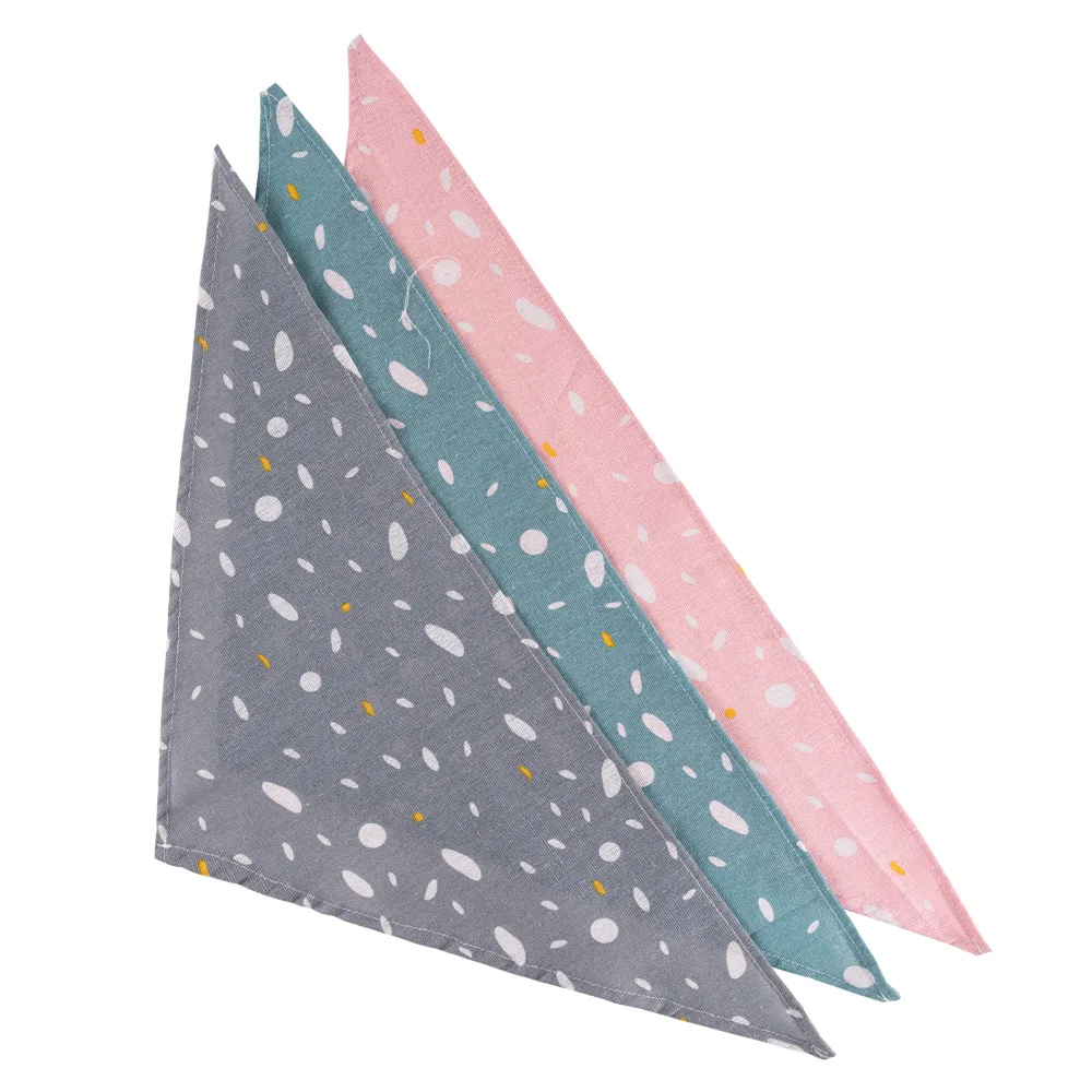 1 bufanda para mascotas con patrón de gota de lluvia para perros y gatos, babero Golden Retriever, accesorios para mascotas - imagen 5