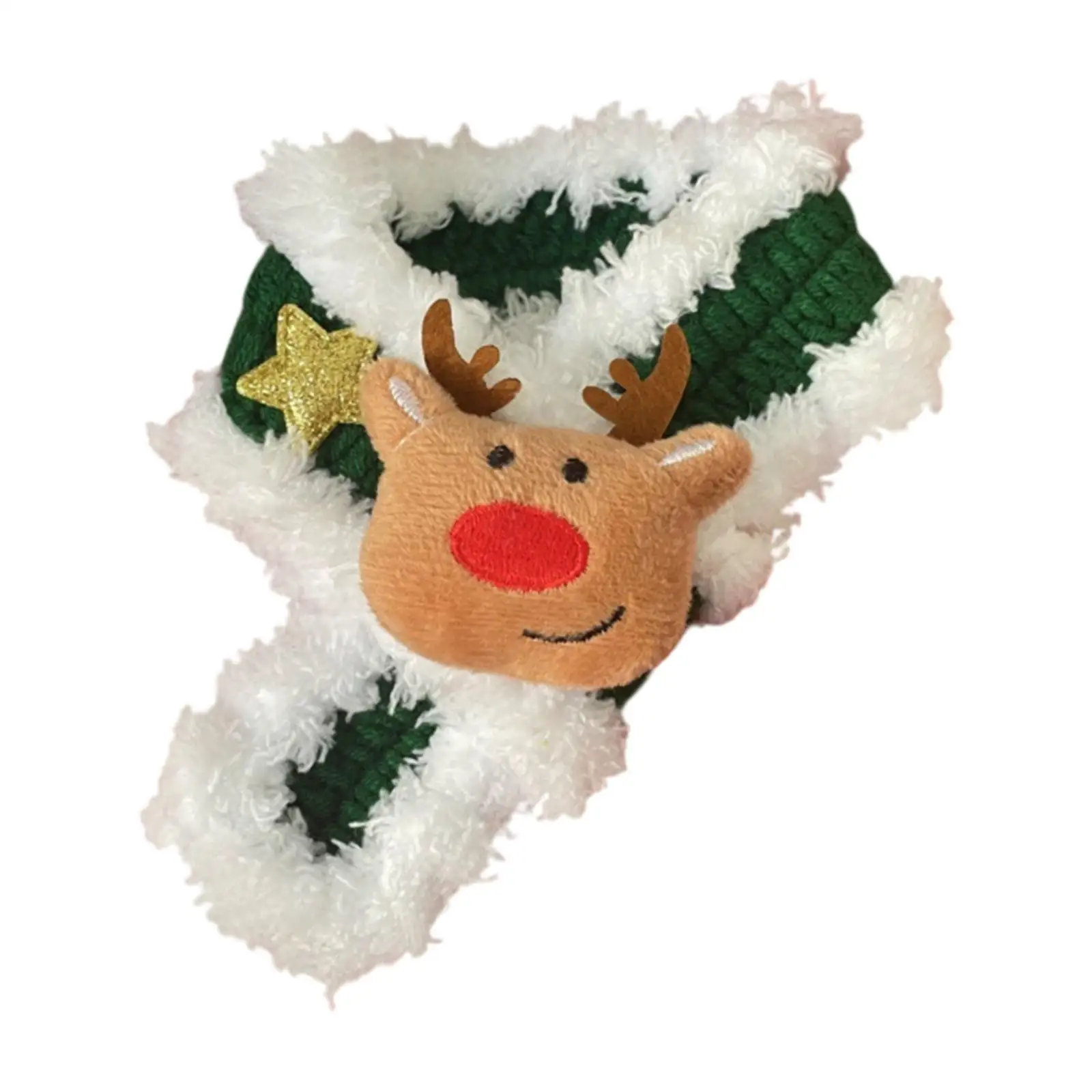 Pet Winter Neck Warmer Neckerchief Cute Dog Winter Scarf for Small Dogs Cats