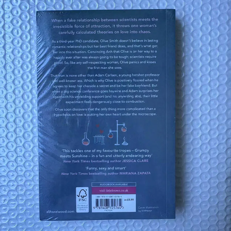 The Love hiptomy By Ali Hazelwood Love Story, novela romántica para adultos, The New York Times, el mejor vendedor, libro en inglés - imagen 2