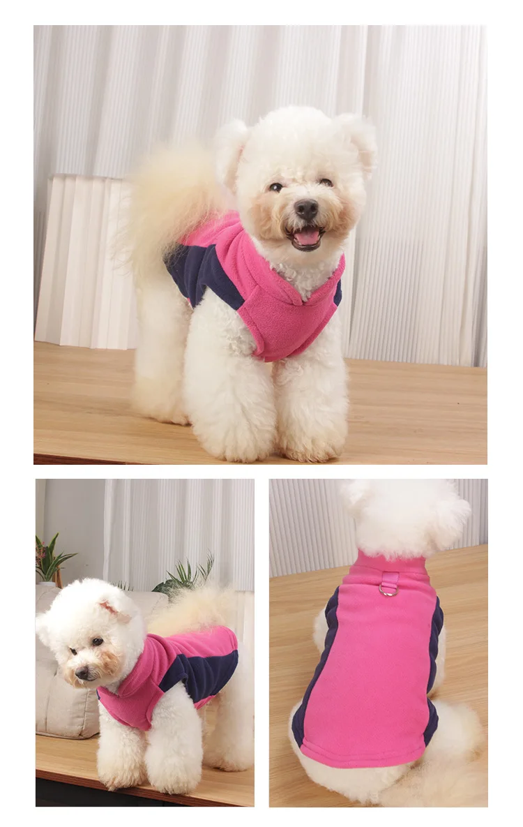 Chaleco de lana para perros, suéter cálido, chaqueta de lana para perros, ropa de invierno para perros pequeños y medianos, abrigo para clima frío, ropa para mascotas - imagen 5