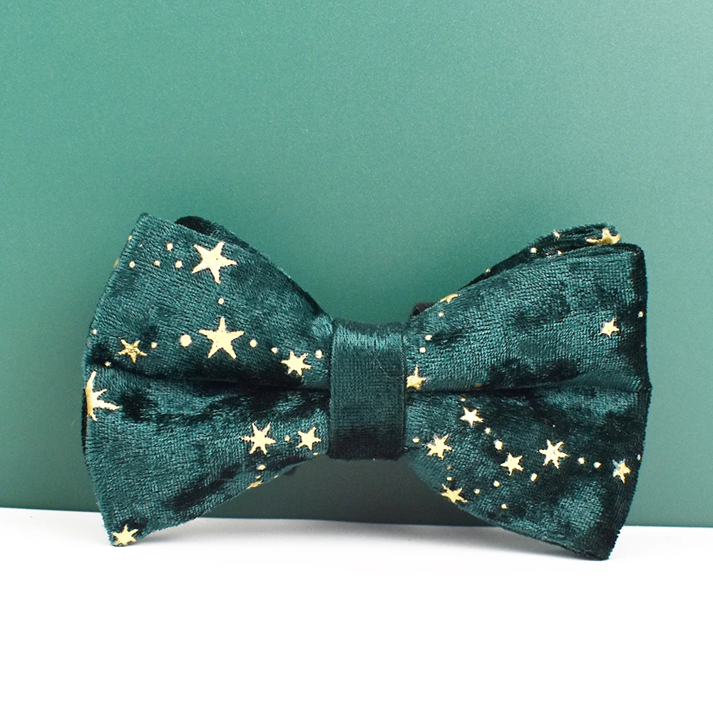 Accesorios de lujo para mascotas, diseño personalizado, logotipo, fondo negro, sublimación de flores, Collar para perro, correas, arnés, juego de lazos Star03 - imagen 5