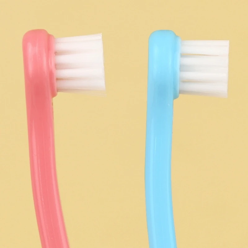 Cepillo dental para perros y gatos de boca pequeña, mango cómodo - imagen 5