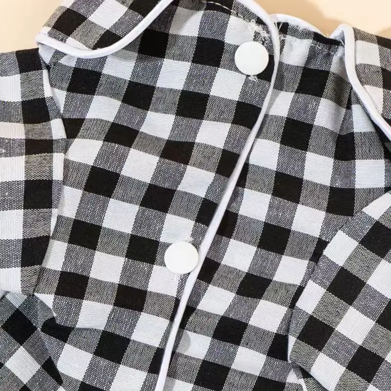 Pijama de cuadros para perros pequeños – Ideal para Dachshund - imagen 5