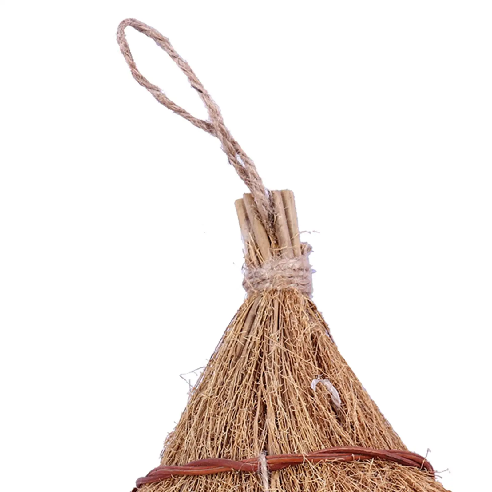 Hand Woven Hummingbird Nest Grass Birds Nest Shelter Hut Wren Finch Bird House for Outdoor Lawn Garden Decor Hand Woven Hummingbird Nest Grass Birds Nest Shelter Hut Wren Finch Bird House for Outdoor Lawn Garden Decor