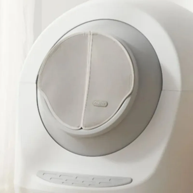 MEET-caja de arena cerrada para gatos, cortina de puerta desmontable y lavable, bloquea completamente el olor, limpieza personalizada y reemplazable de mascotas - imagen 5