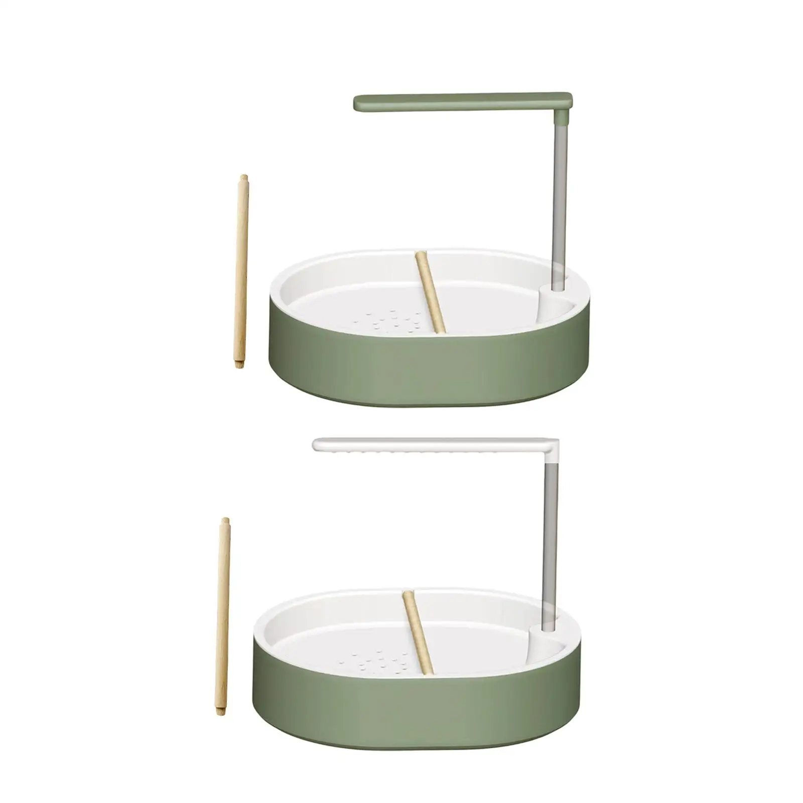 Automatic Bird Bathtub Lightweight Easy to Install Parrot Bath Shower,Bathing,Pet Bath Toy for Medium Birds,Cockatiel Parakeet