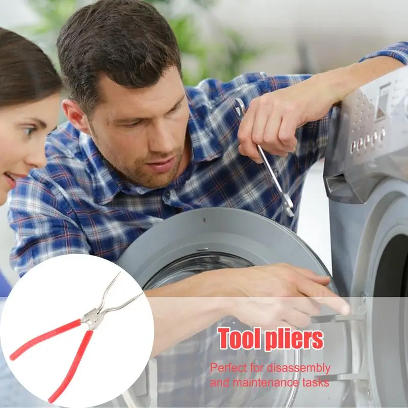 Herramienta de reemplazo de extracción de bañera de arandela, herramienta de expansión de resorte de arandela ajustable de 11 pulgadas, herramienta de resorte duradera con diseño ergonómico para - imagen 4