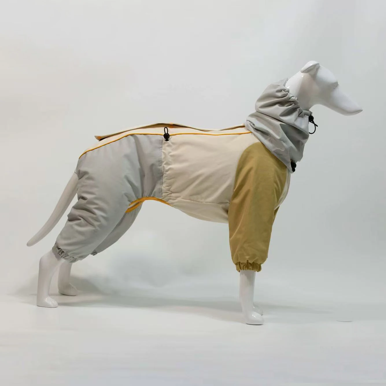 Chaqueta impermeable para perros pequeños y medianos con cuello alto - imagen 5