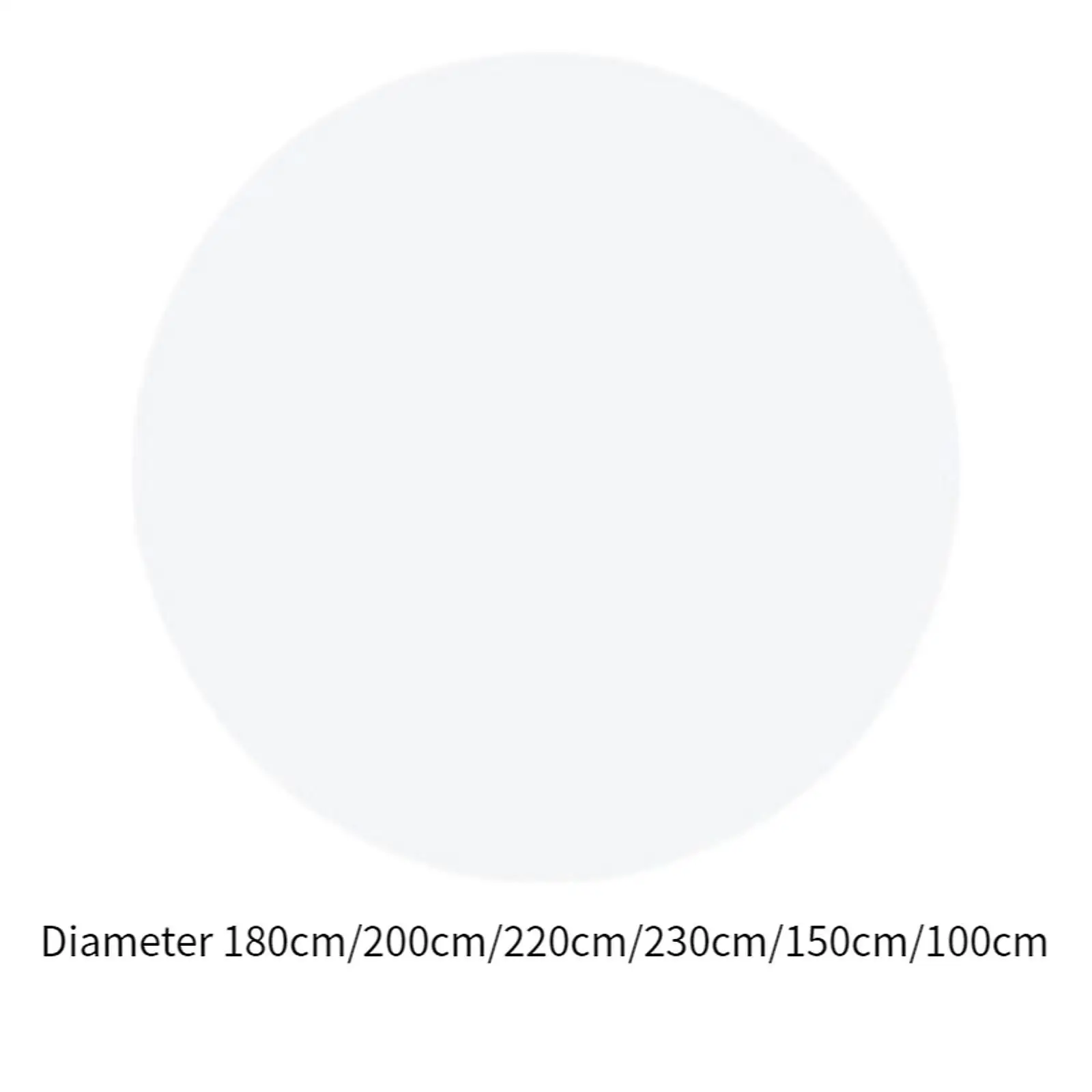 Round Backdrop Cover Elegant Balloon Flower Loop Arch Stand Frame for Graduations Party Bridal Showers Birthdays Celebrations