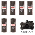 Foot Black 6Rolls Se