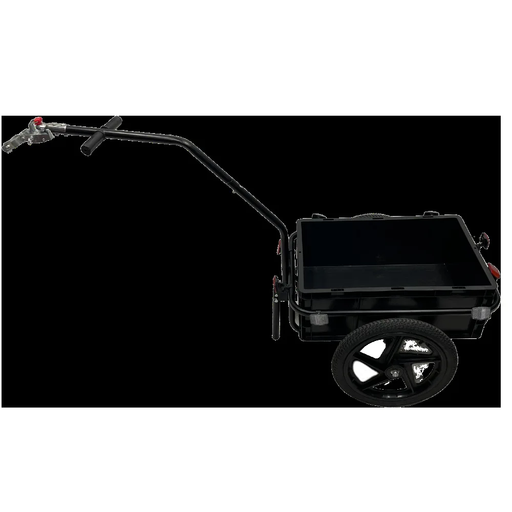 Remolque de bicicleta plegable para mascotas, viaje, Push-pull, Camping, artículos diversos coloridos extraíbles, productos para mascotas - imagen 5