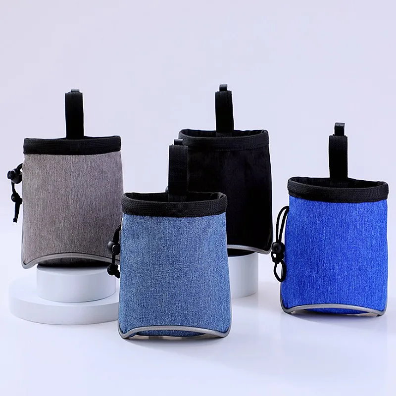 Dispensador de bolsas para excrementos de perros, bolsas de aperitivos para entrenamiento de perros, soporte para bolsas de excrementos, bolsas de comida de viaje para mascotas, accesorios para caminar para mascotas - imagen 2