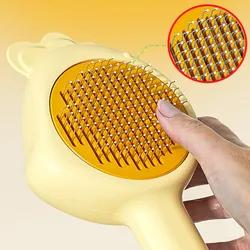 Cepillo quitapelos autolimpiante para perros y gatos – Antiestático removedor de pelo