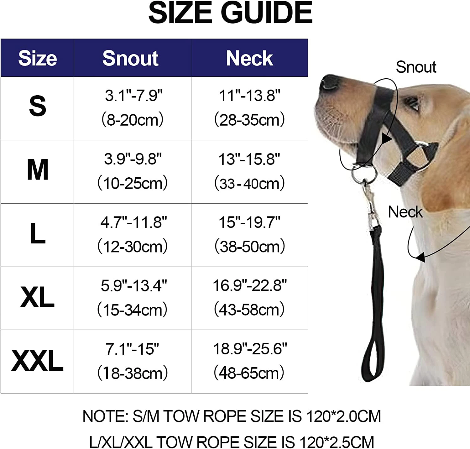 Bozal de nailon para perros pequeños, medianos y grandes, ajustable, antiladridos, controlar el líder de mascotas, Collar de cabeza de perro, correa Halter - imagen 4