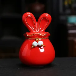Urna cerámica para cenizas de gatos y perros – Mini homenaje funerario