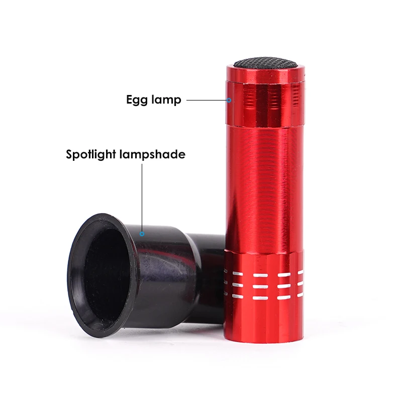 Nueva incubadora Eggtester lámpara para velas de huevos 9 LED equipo de incubación súper fría herramienta para pollos 1 Uds - imagen 4