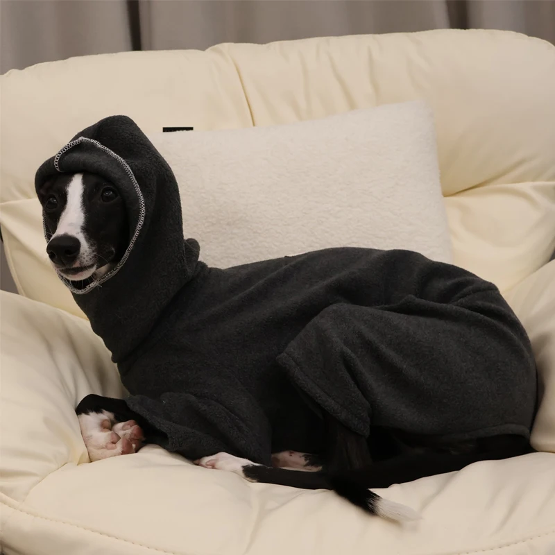 Abrigo de terciopelo para galgo italiano – Invierno - imagen 4