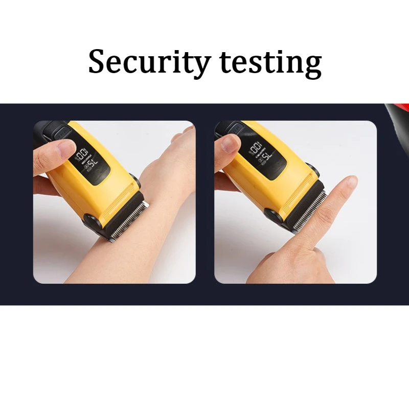 Cortadora de pelo para mascotas, cortadora de pelo para perros con ajuste de varias velocidades, función de iluminación, máquinas de corte de pelo para perros, afeitadora profesional para perros - imagen 4