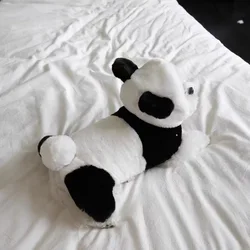 Disfraz de perro transformador de Panda bonito para mascota, Panda de peluche, abrigo de cuatro patas, ropa, abrigo de cuatro patas, ropa para cachorro de oso de peluche