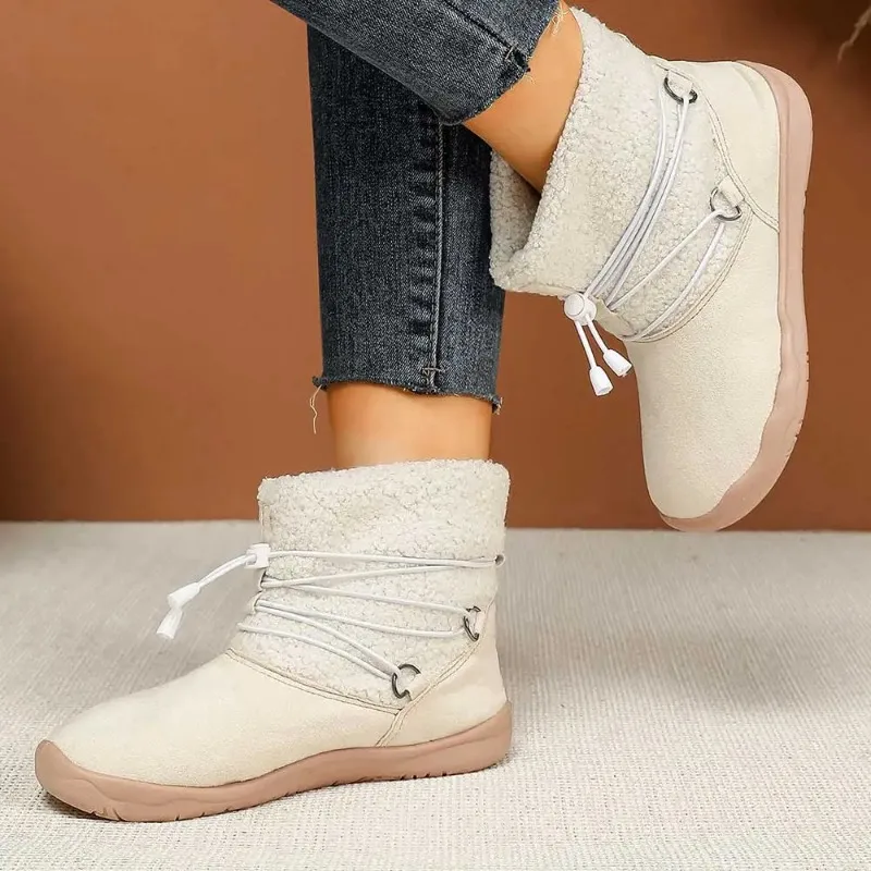 Botas de nieve para mujer - moda otoño-invierno con forro cálido - imagen 5
