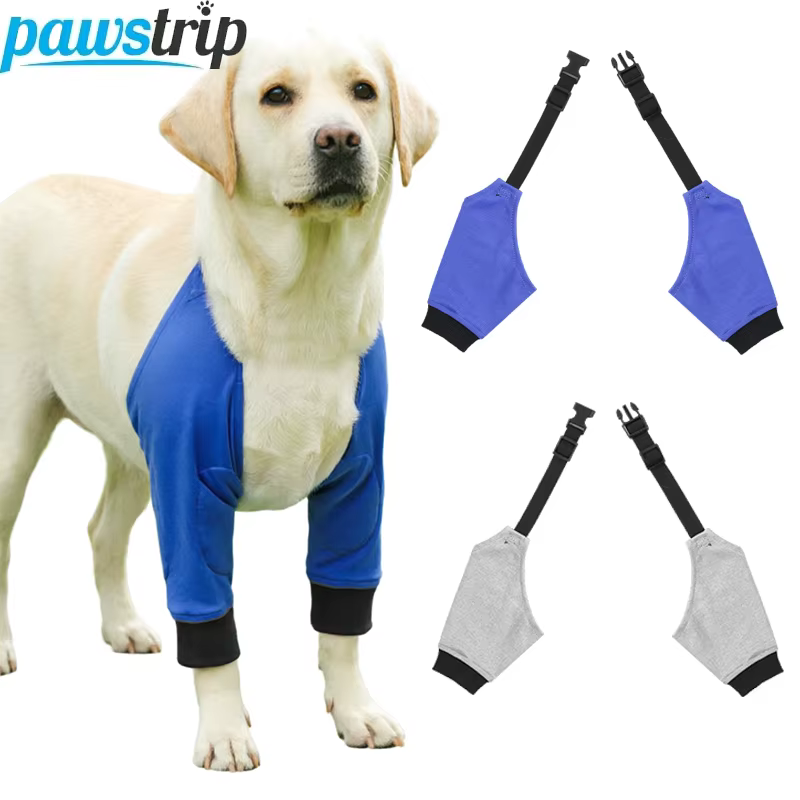 Rodilleras ajustables transpirables para perros medianos y grandes
