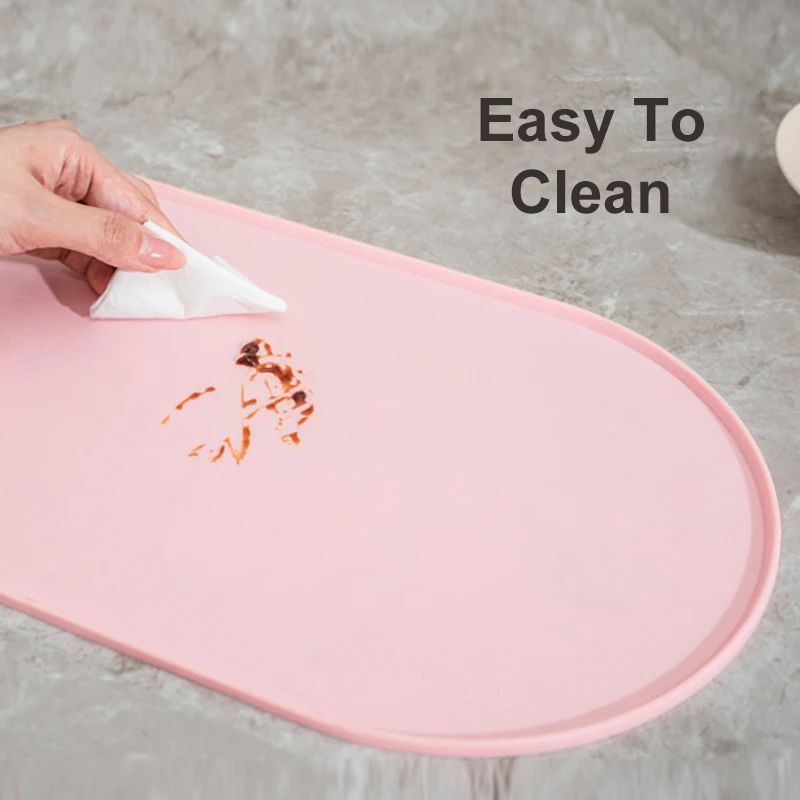 Protector de suelo de silicona para comederos de perros y gatos sin desorden - imagen 5