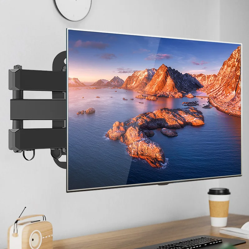Soportes universales retráctiles para TV, soporte de montaje en pared con carga de hasta 15KG para Monitor LCD de 14 a 37 pulgadas, soporte de expansión para TV - imagen 3