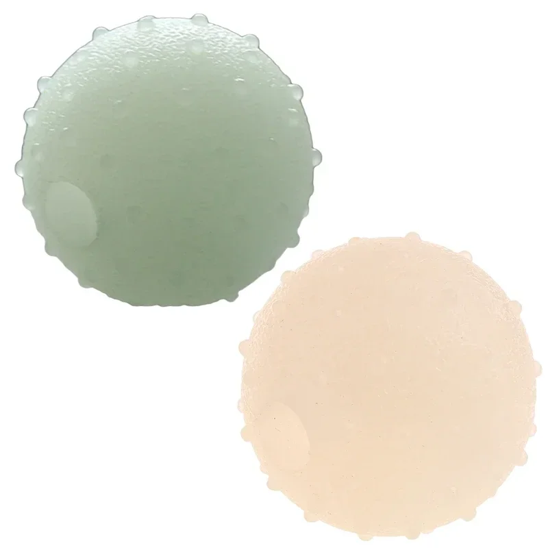 Bola de goma para cachorros, bola elástica luminosa, limpieza de dientes para perros, bola brillante para masticar que brilla en la oscuridad, juguetes interactivos para mascotas - imagen 2