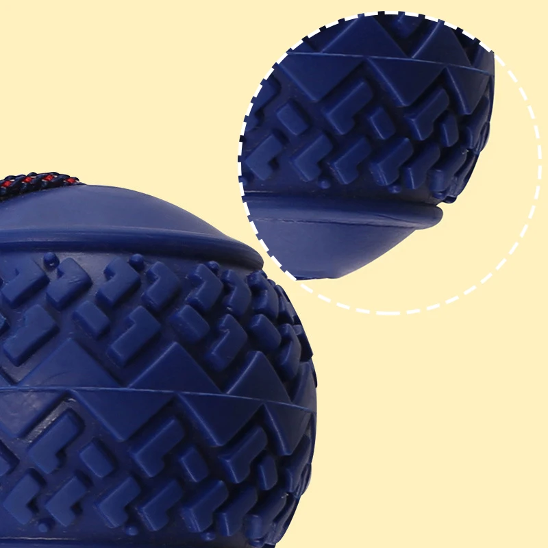 สุนัขของเล่นเชือก Interactive ทําความสะอาดฟันลูกบอลสําหรับสุนัขขนาดเล็กกัด Chew ของเล่นลูกสุนัขการฝึกอบรม Pet Supply - imagen 4