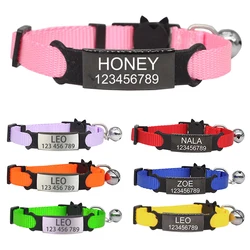 Collar personalizado para gatos y perros pequeños con etiqueta