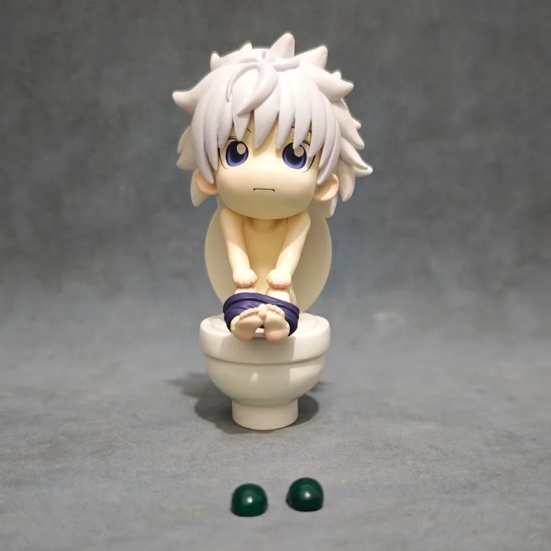 Figuras de Anime KILLUA ZAOLDYECK GK, estatuilla de rigiga magnetizada magnética, Mini figuras de inodoro de estudio, juguetes de modelos coleccionables, regalos - imagen 2