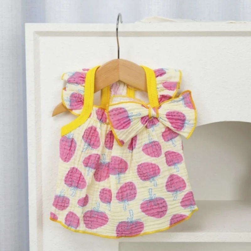 Vestido para perro y gatos con estampado adorable de mascotas - imagen 2