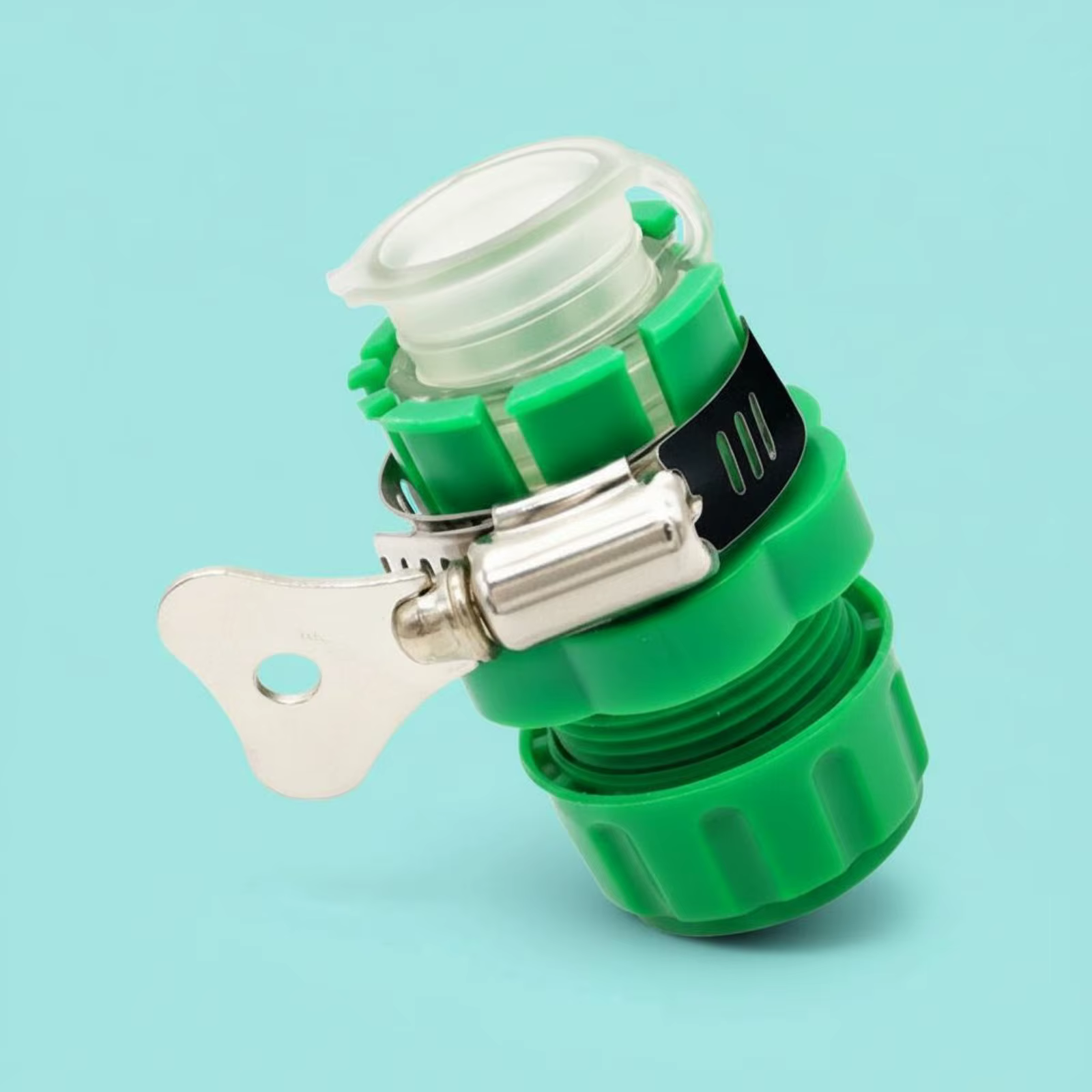 Conector de manguera con grifo anti-fugas para bañar gatos y perros - imagen 3