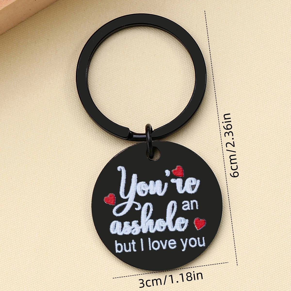 Divertido regalo de broma para hombres, su regalo de broma Para Marido, llavero de novio, aniversario conmemorativo, regalo de broma para hombres - imagen 2