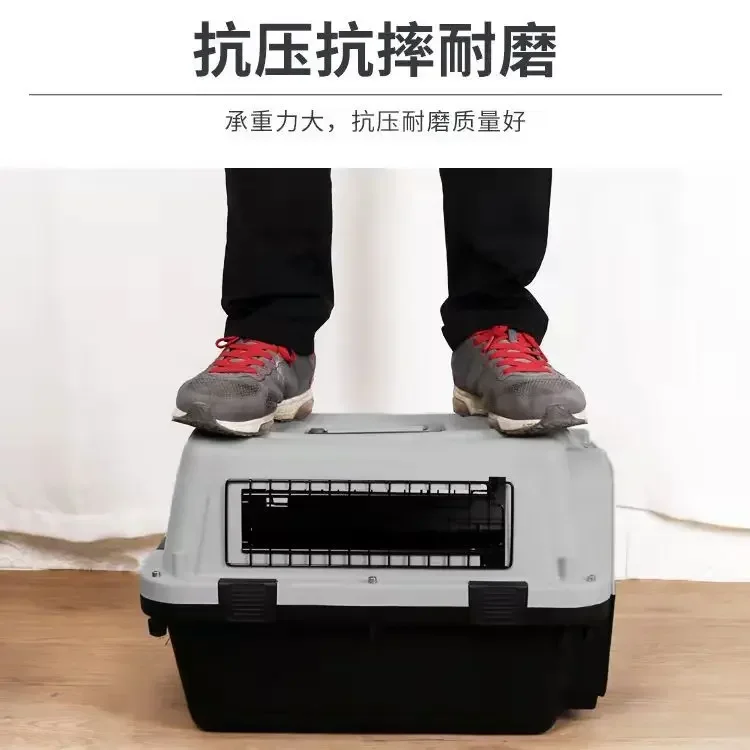 Caja de aire para mascotas, caja de aire para transporte de mascotas, jaula para gatos, portátil para salir de la cápsula espacial del vehículo - imagen 4