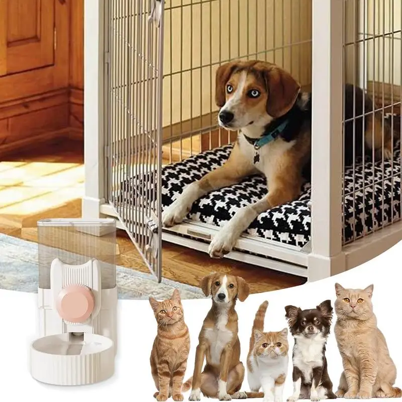Alimentador automático para colgar en jaula, dispensador de agua, Alimentador automático para jaula, cachorro, conejillo de indias, Hurón - imagen 4