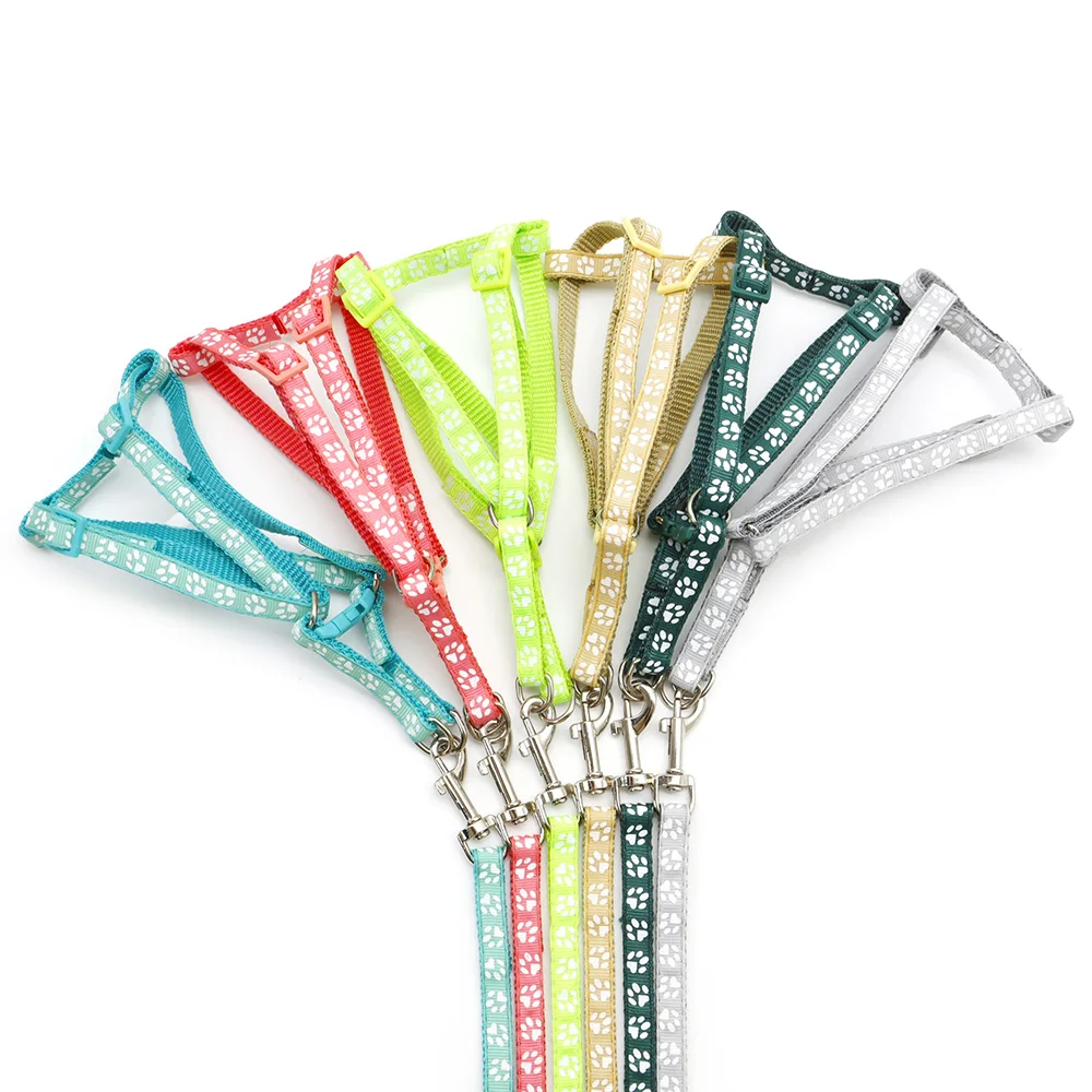 Venta al por mayor, 24 unids/lote, arnés para mascotas, juego de cables para caminar, accesorios antipérdida para caminar para perros y gatitos y cachorros - imagen 3