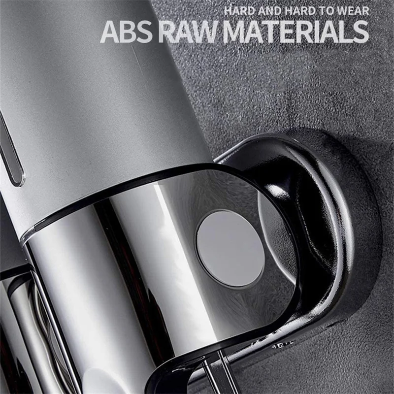 Dispensadores manuales de jabón líquido doble/triple, contenedor de champú montado en la pared de 500ml, dispensador de jabón y gel, accesorios de baño - imagen 3