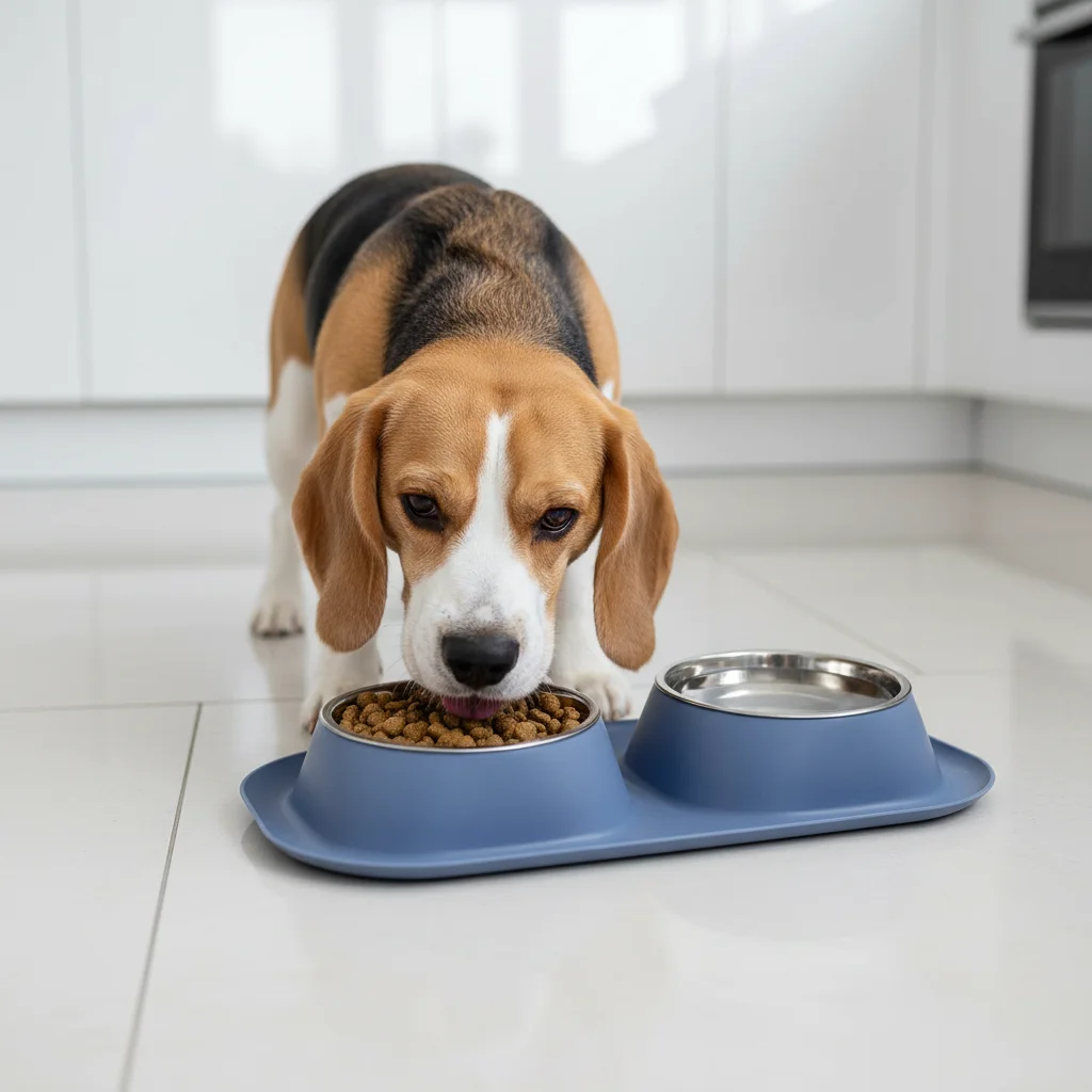 Cuencos de acero inoxidable para perros y gatos – antideslizantes