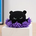 Black mop octopus