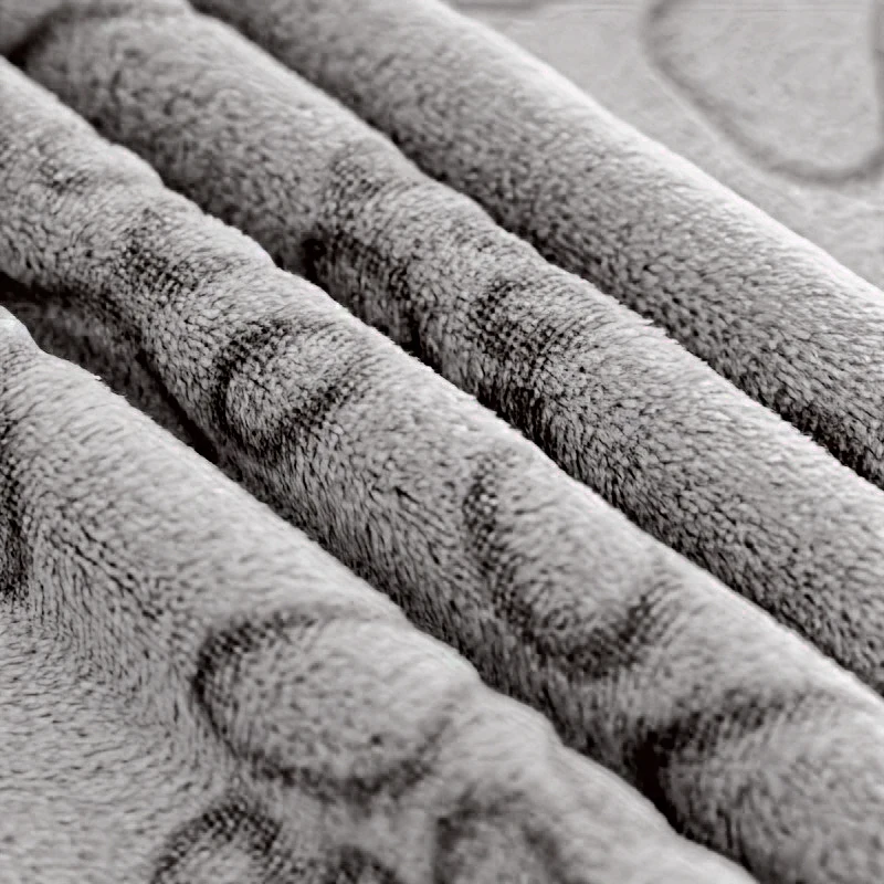 1 Uds. Manta para mascotas suave y esponjosa de alta calidad con bonito patrón de huella de dibujos animados, estera para mascotas, manta cálida y cómoda para perros y gatos - imagen 5