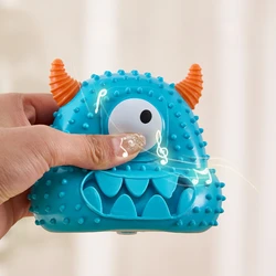 Juguete dental silicone para perros – Monstruo limpia dientes
